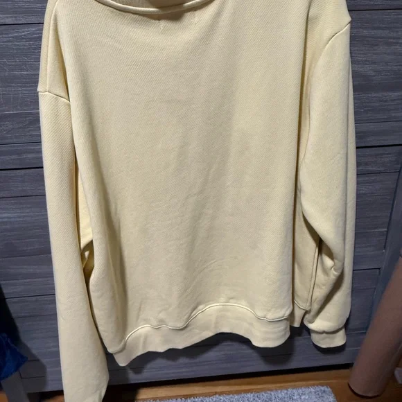 Parke summerland collection yellow/white mock neck size L/Xl - Picture 3 of 3